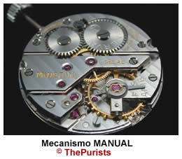 Cuáles son los mecanismos de un reloj?